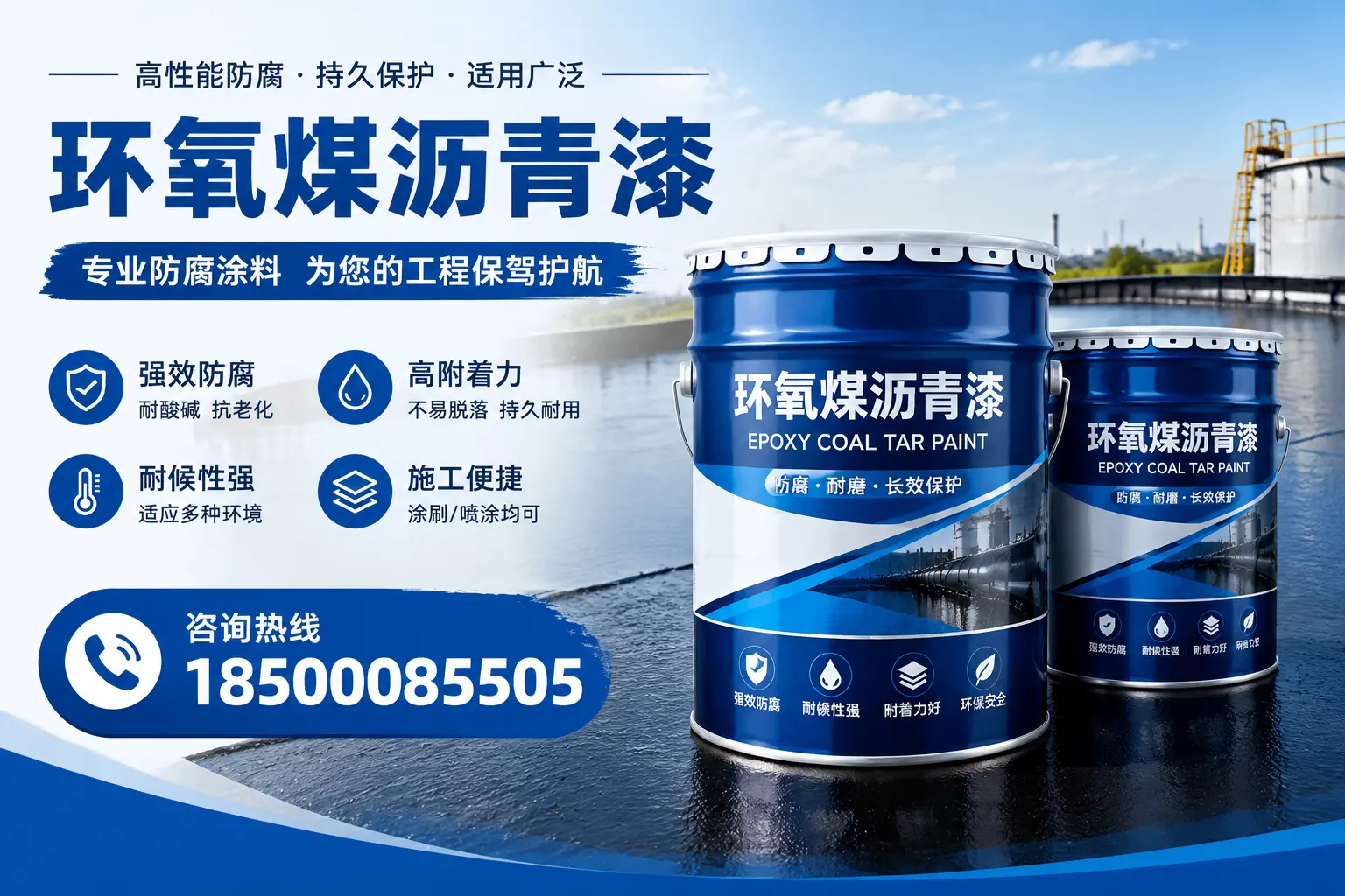环氧煤沥青漆与其他漆类的比较，柳州用户的选择依据
