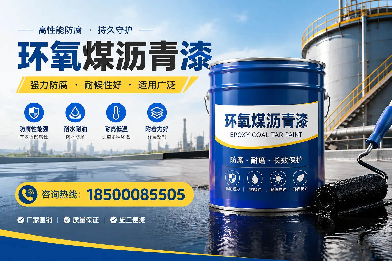 环氧煤沥青漆的储存与运输注意事项,柳州企业须知